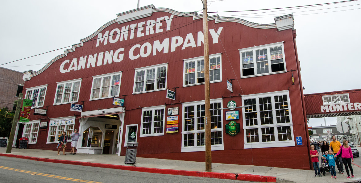 Monterey Canning Company building in Monterey, California, photo