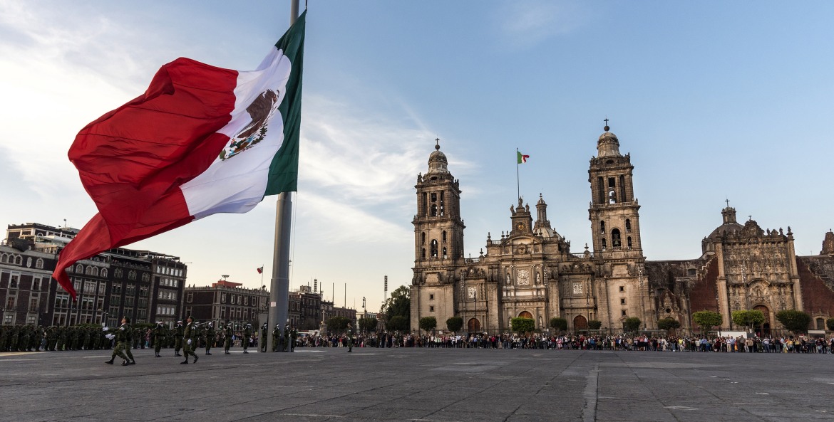 Mexico City Metropolitan Cathedral and main square, photo