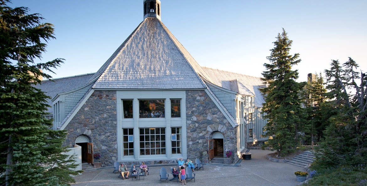 Timberline Lodge near Mount Hood, Oregon, photo
