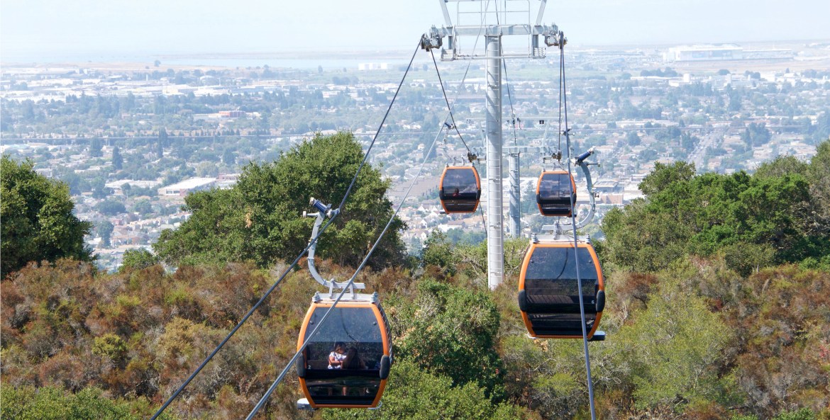 Oakland Zoo's Sky Ride, picture