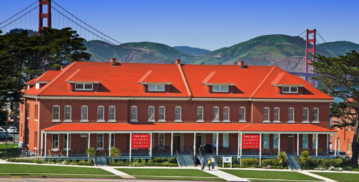 The Presidio is home to the Walt Disney Family Museum in San Francisco, picture