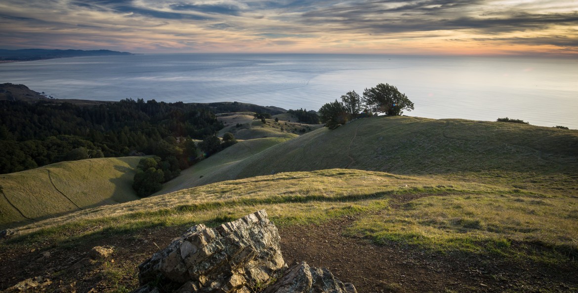 View from Marin's Mount Tam, image