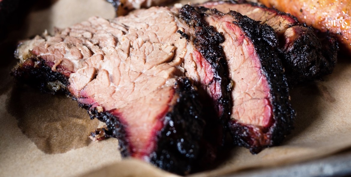 picture of sliced barbecue brisket