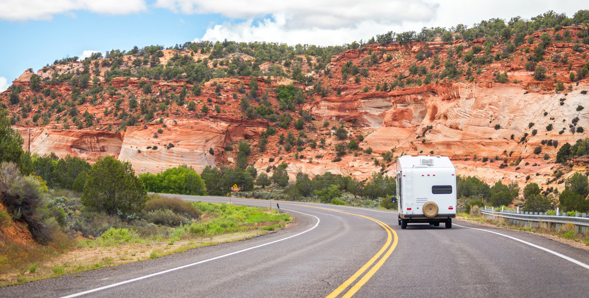 AAA Members cruise in an RV to Bryce Canyon National Park in Utah.