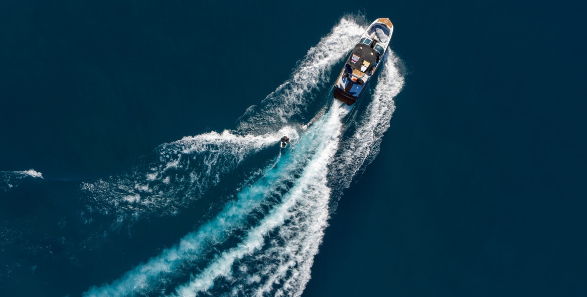 AAA Members boating on the lake