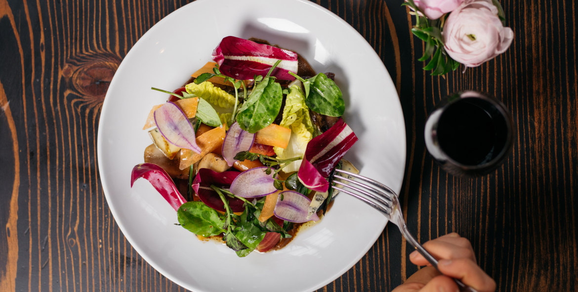 Sitka & Spruce Roasted Vegetable Salad