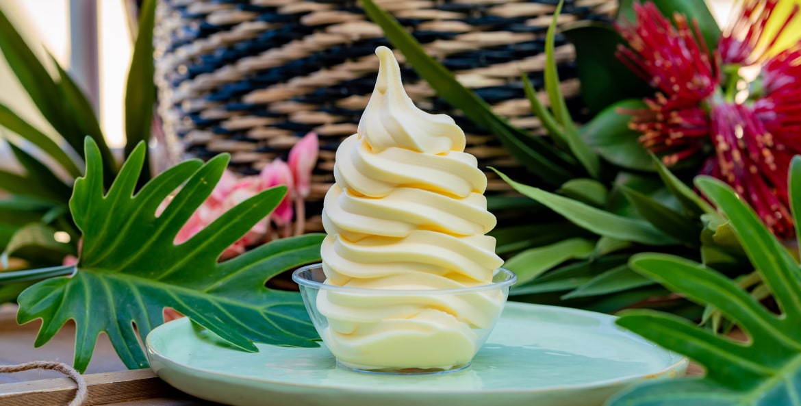 Dole Whip from Tropical Hideaway at Disneyland Resort.