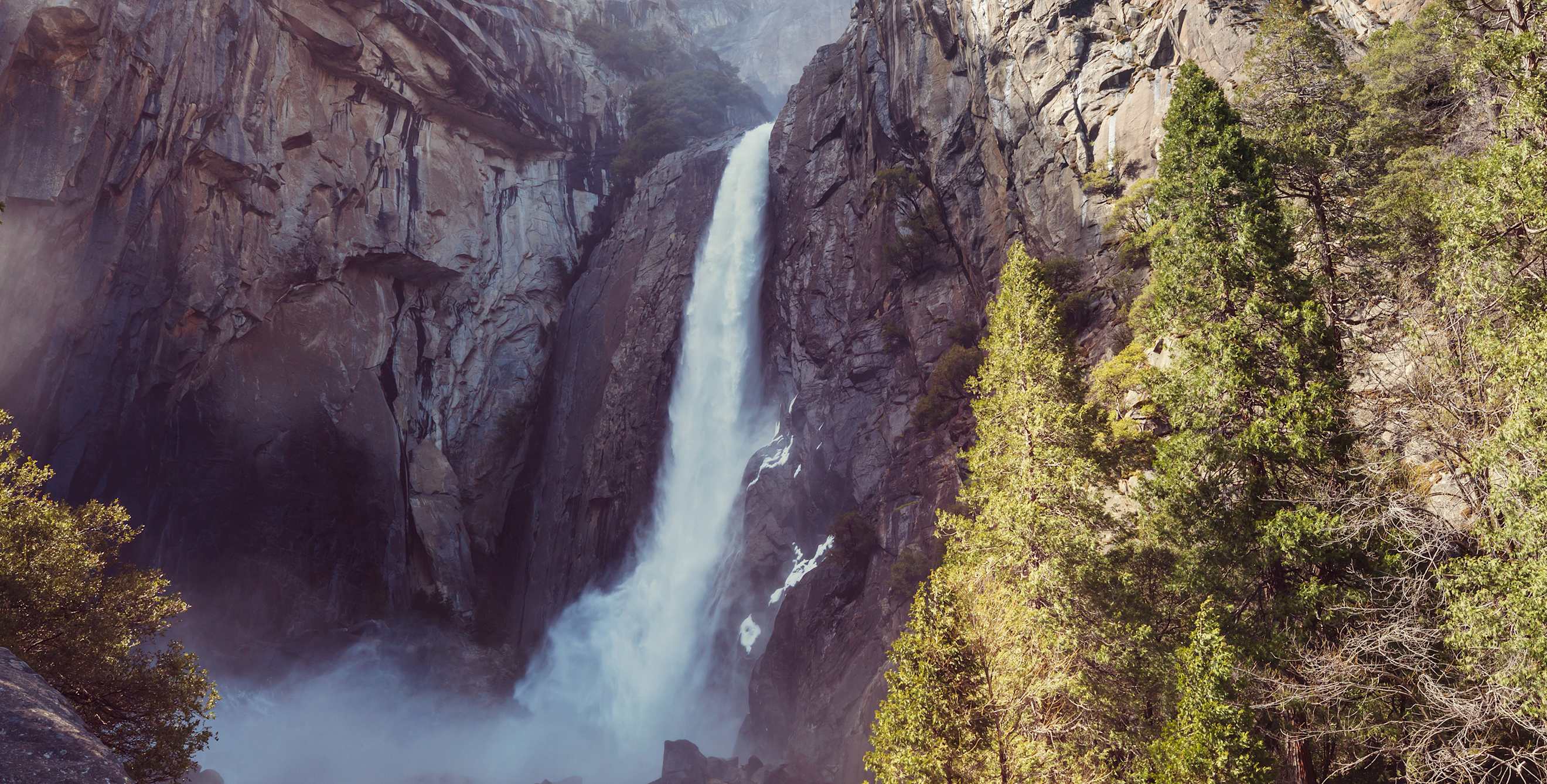 Yosemite Falls at Yosemite National Park, California, picture