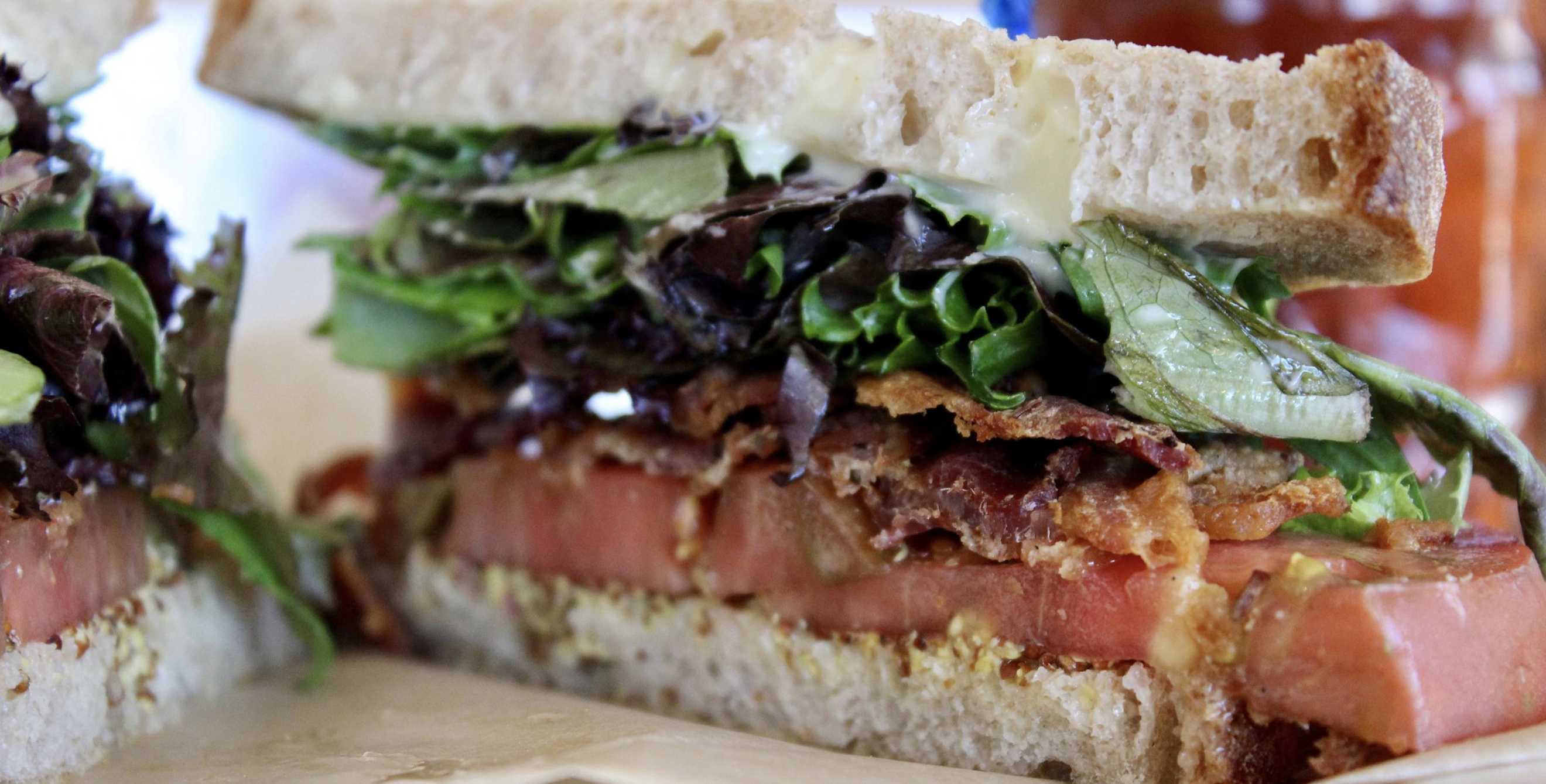 the BLT at the Picnic Basket in Santa Cruz, California, picture