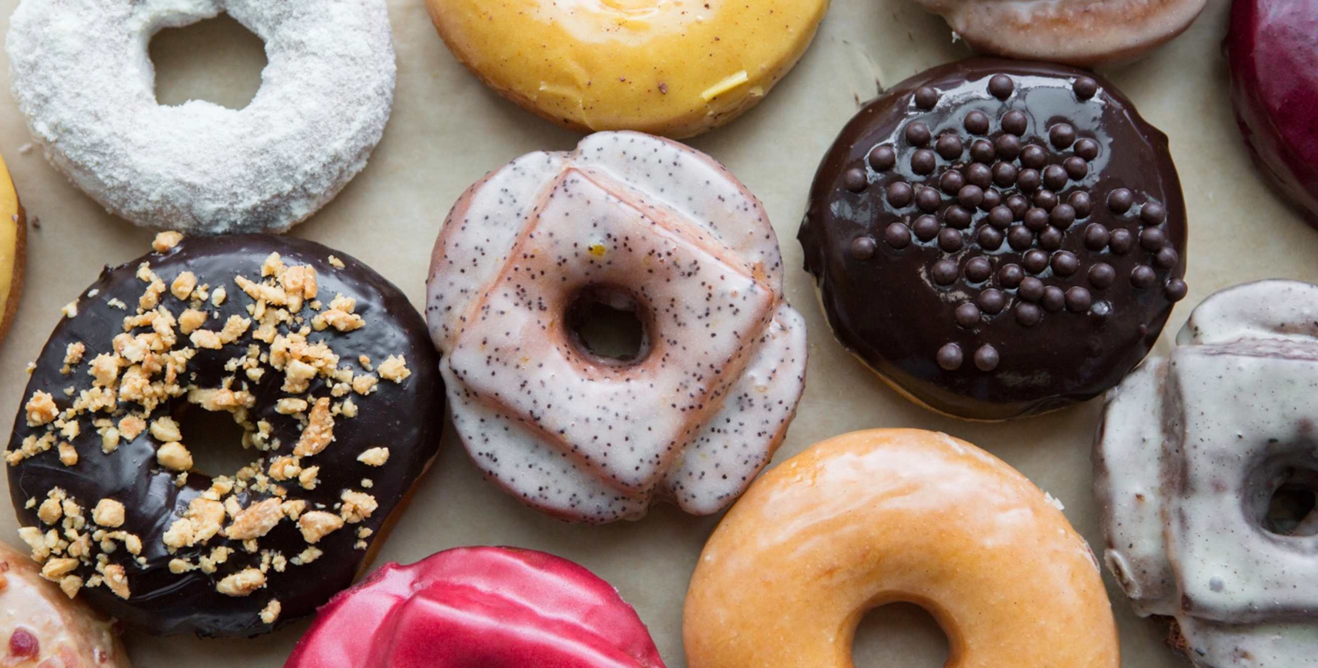 Donuts from Blue Star Donuts in Portland, Oregon