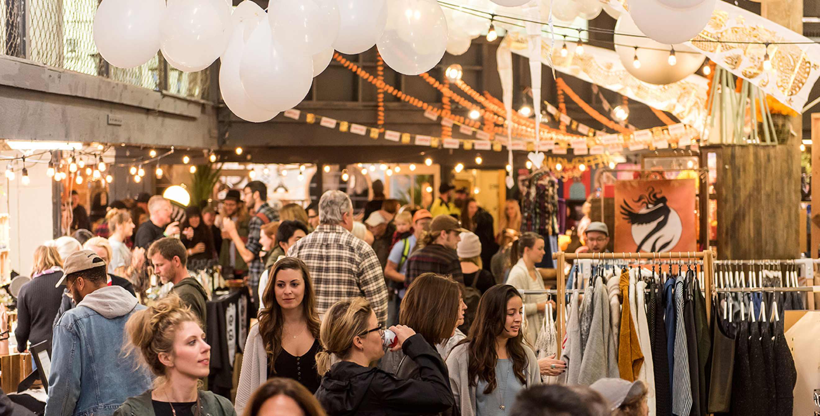 Portland Night Market in Oregon, picture