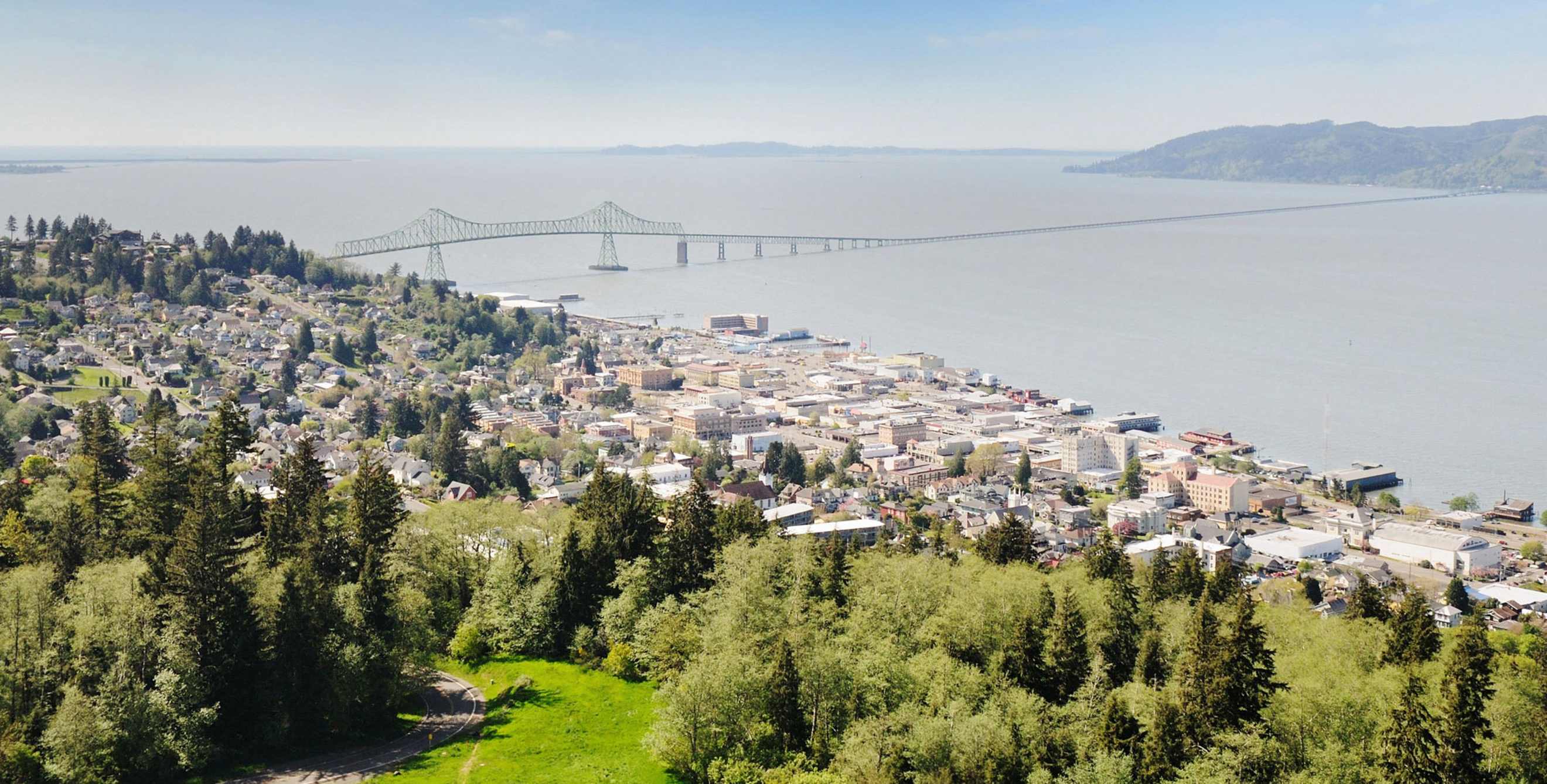 Astoria, Oregon overlook