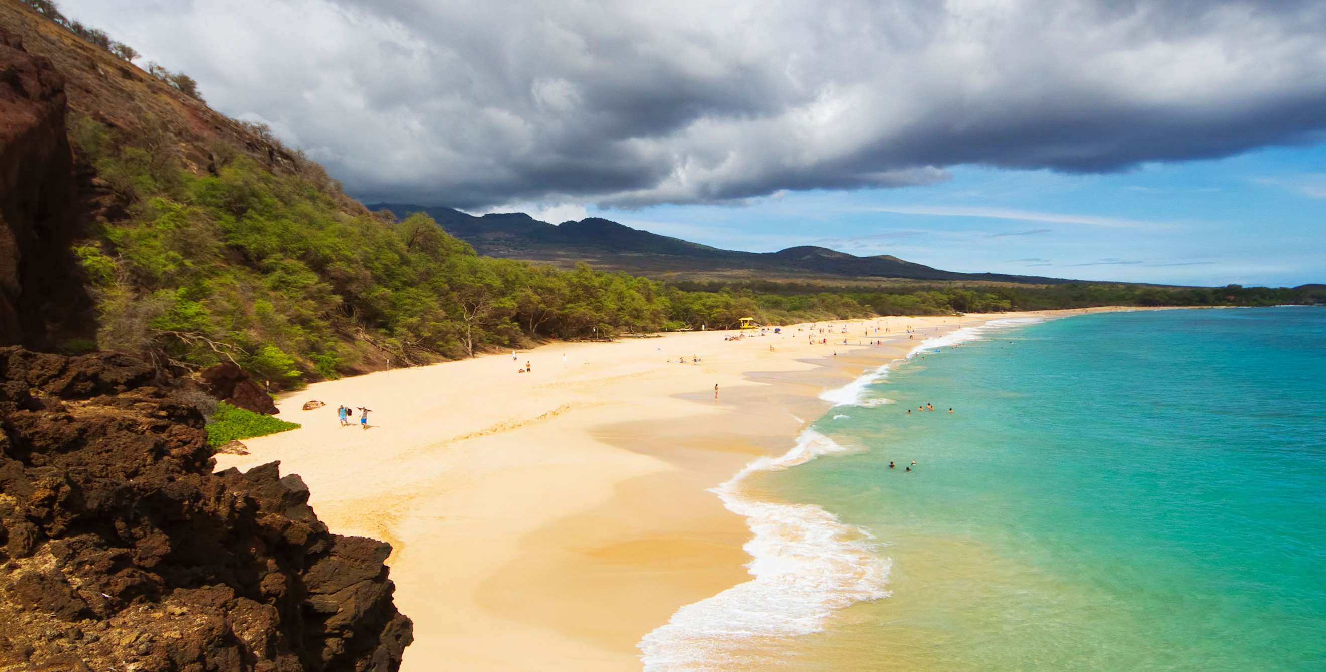 Makena Beach on the island of Maui in Hawaii, picture