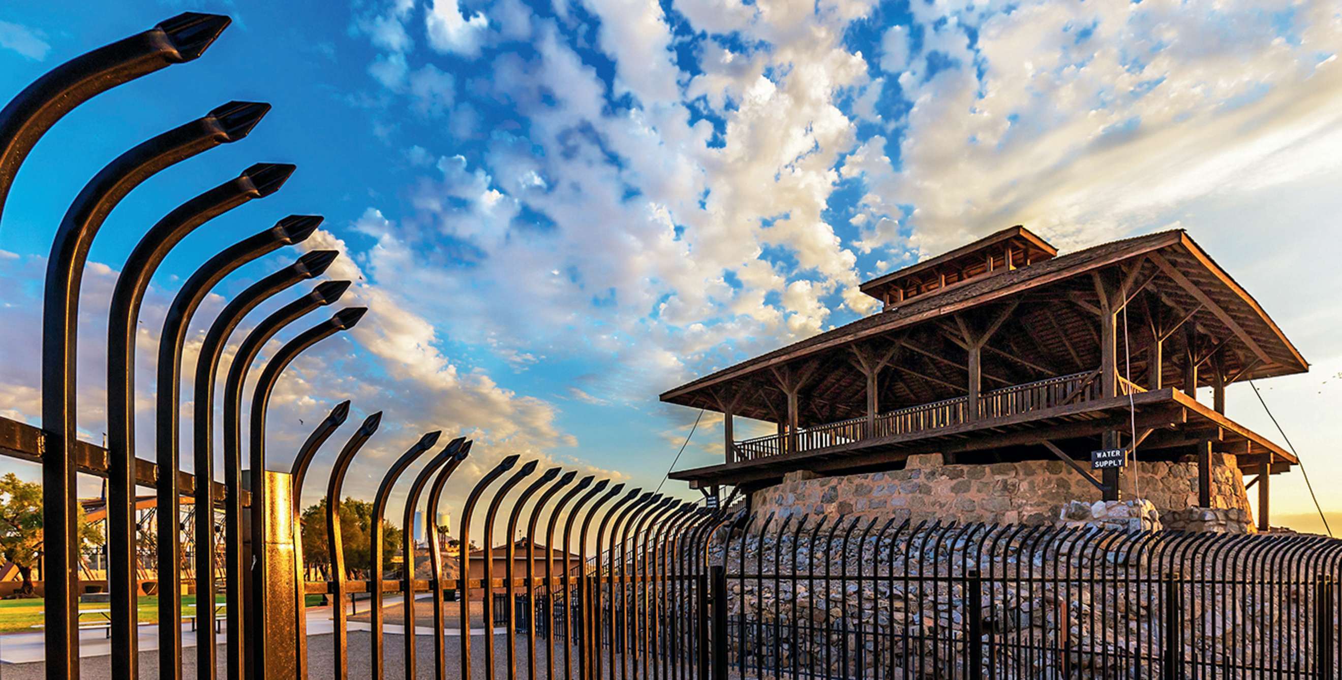 guard tower at Yuma Territorial Prison in Yuma, Arizona, picture