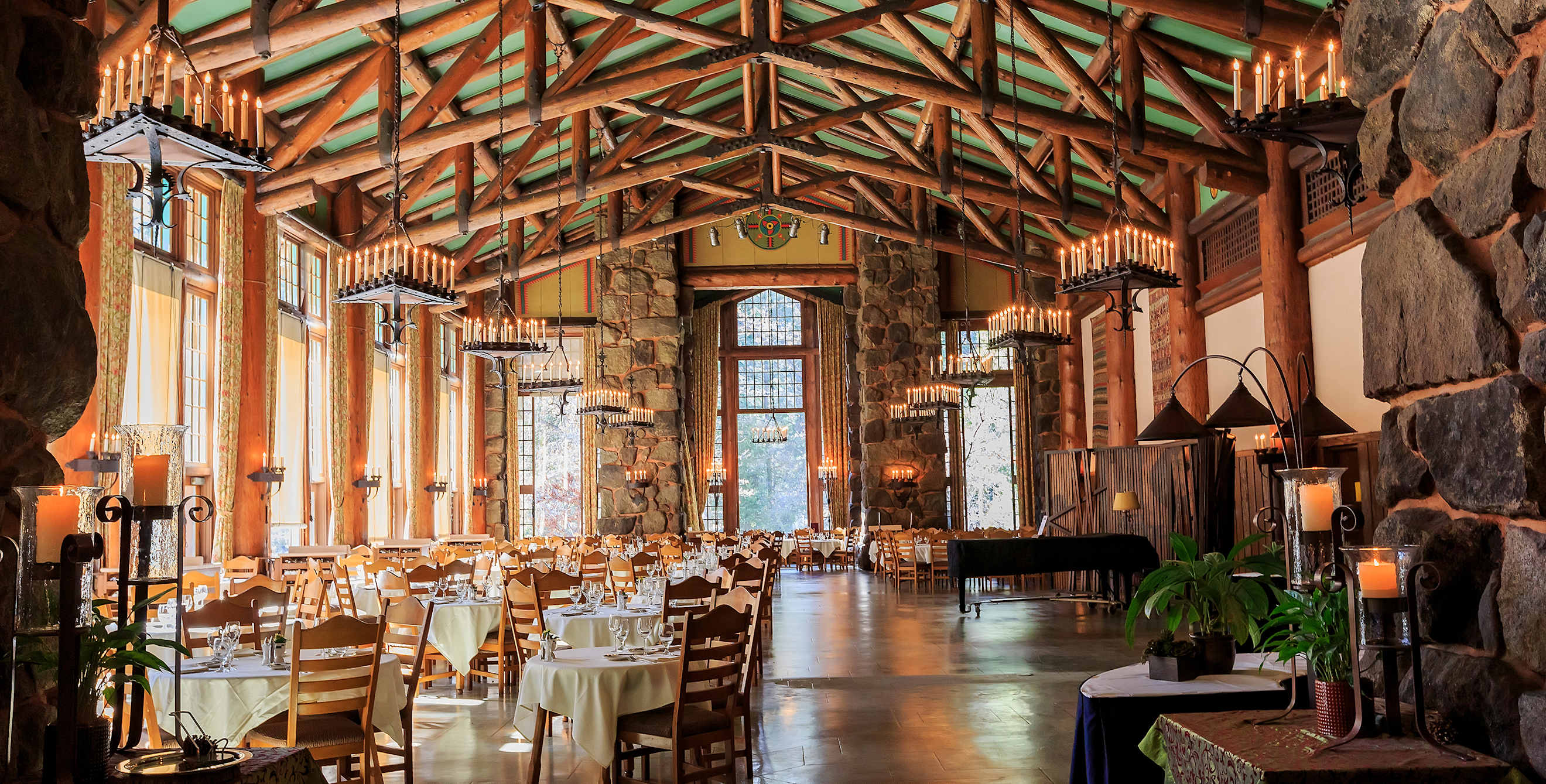 Majestic Yosemite Hotel historic dining room, image