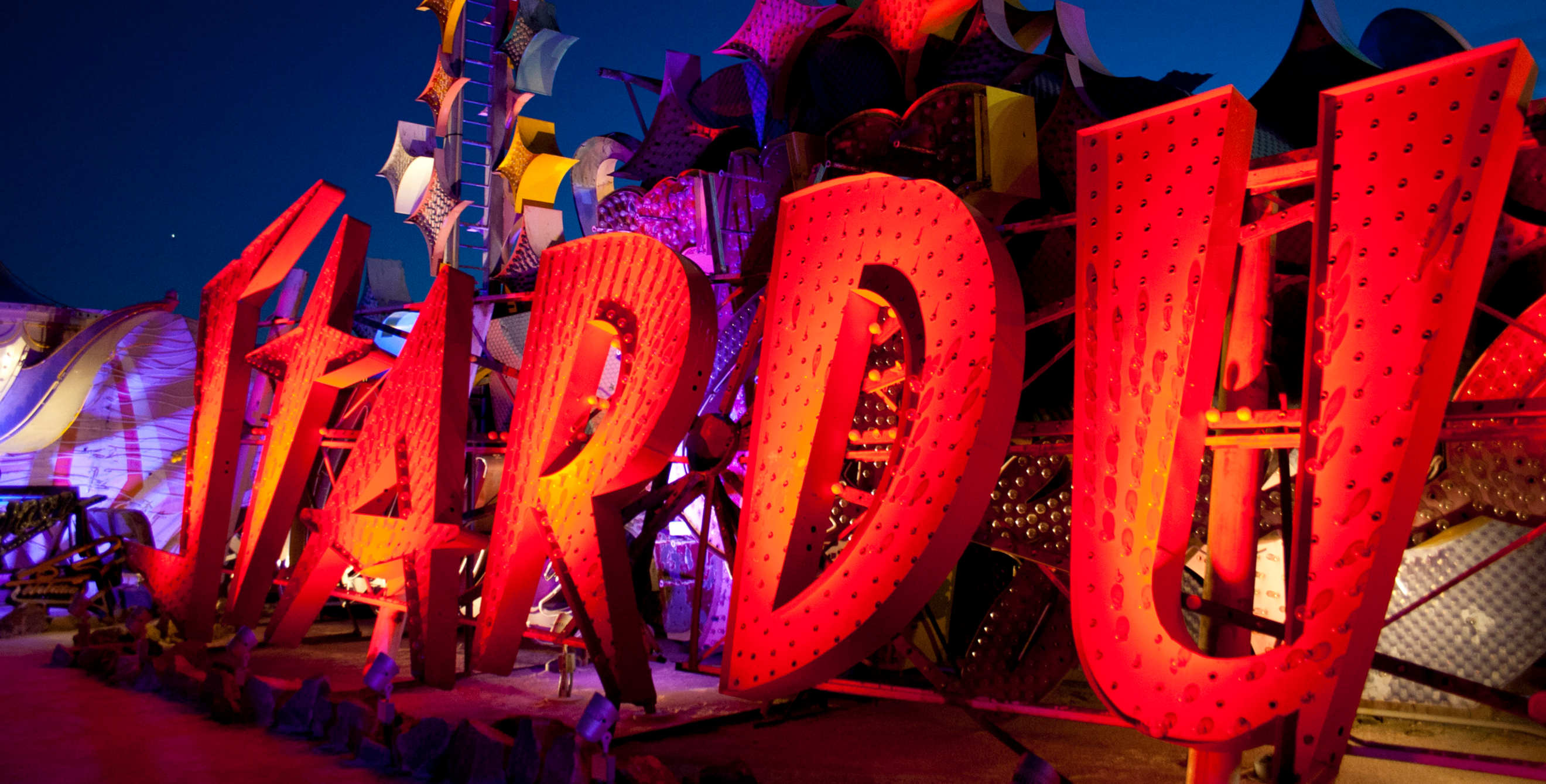 Stardust marquee at the Neon Museum in Las Vegas, Nevada