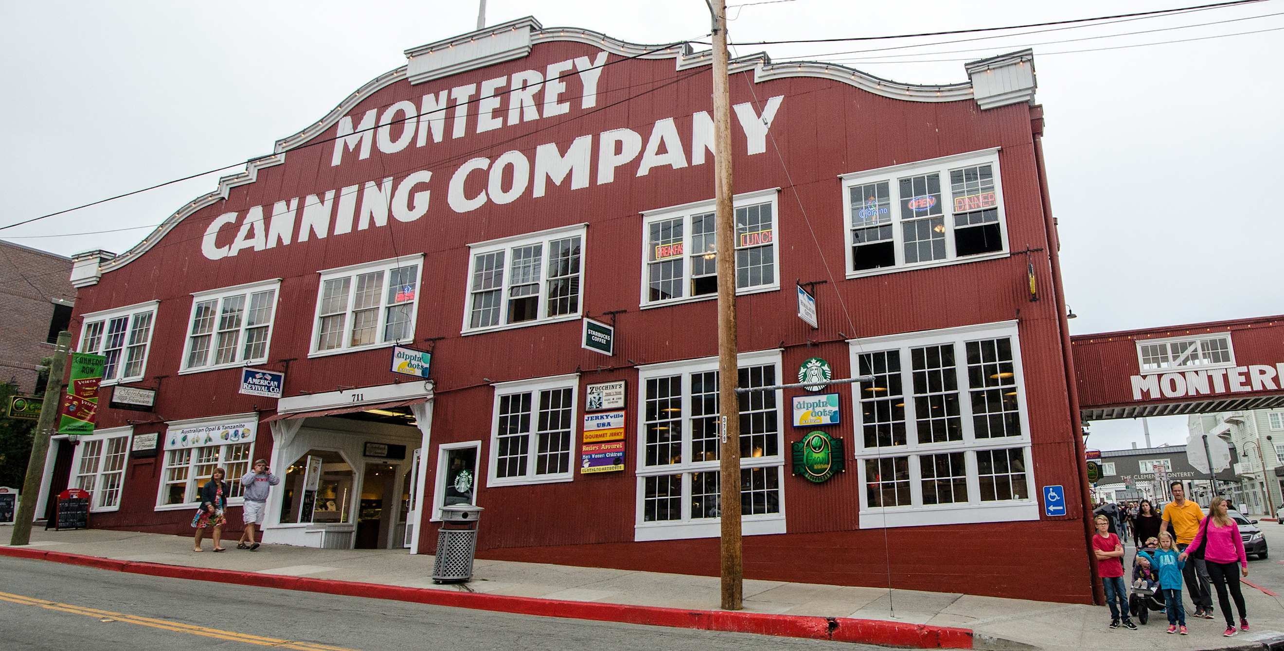 Monterey Canning Company building in Monterey, California, photo