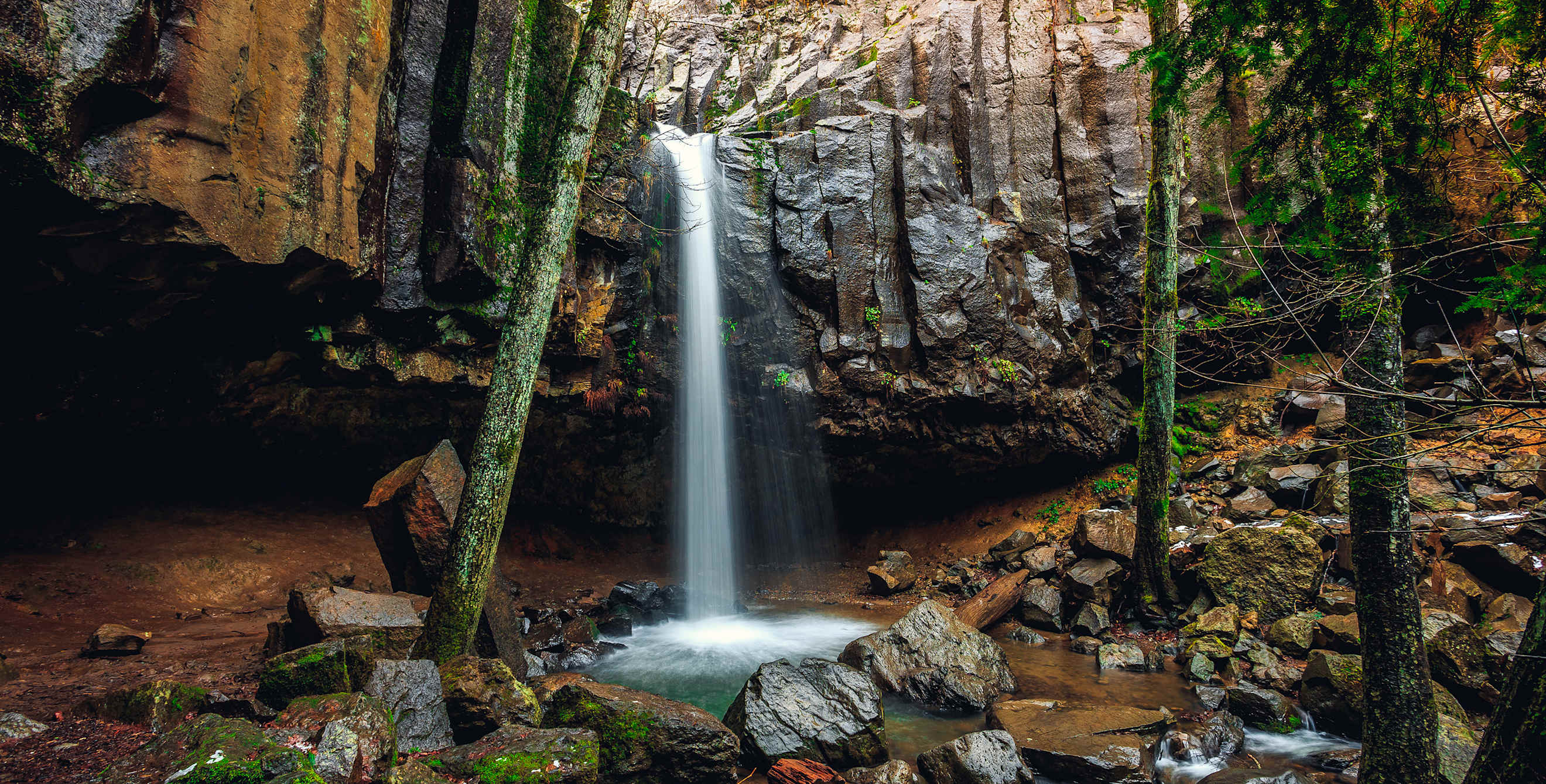 Hedge Creek Falls near Dunsmuir, California