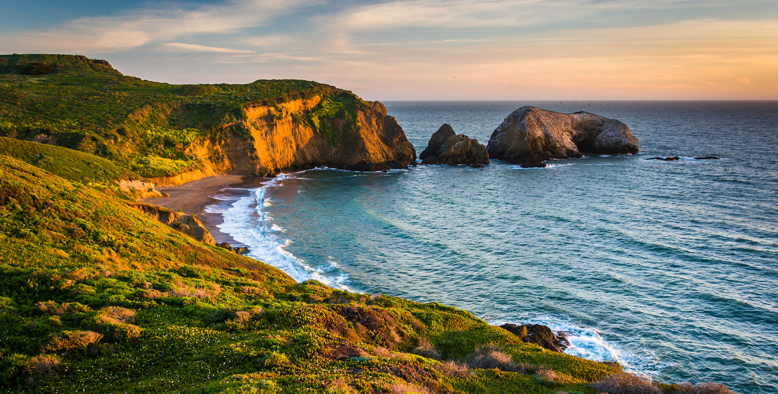 Rodeo Beach in Marin Headlands, California, picture