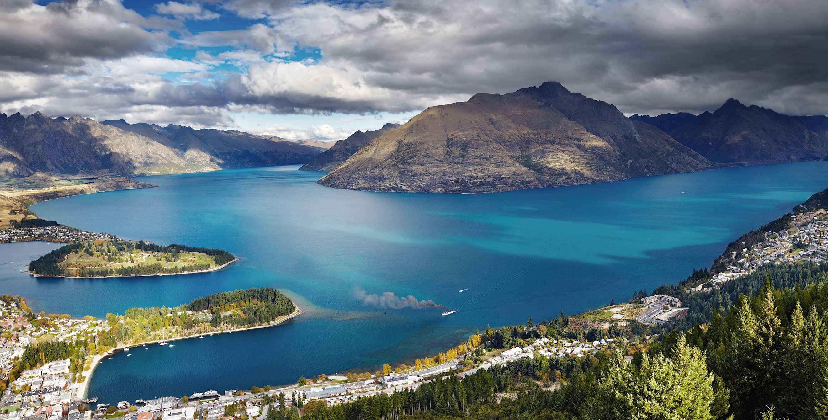 Lake Wakatipu, Queenstown, New Zealand, picture