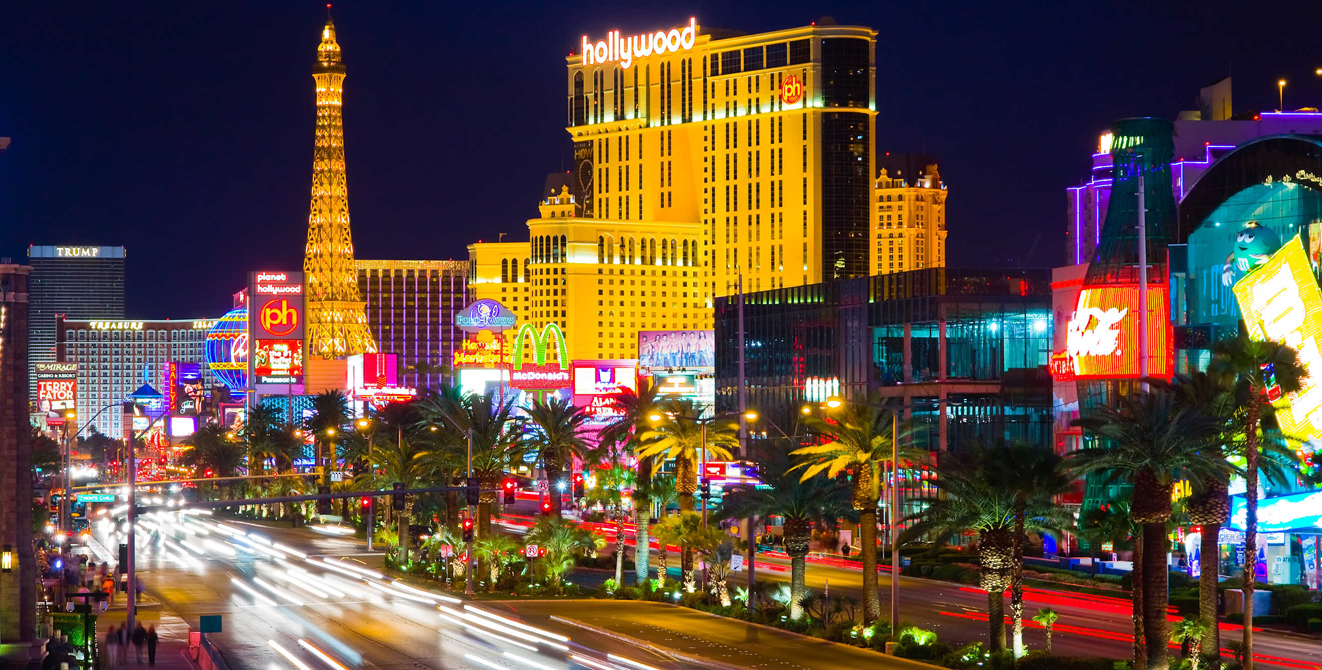 Las Vegas, Nevada Strip at night
