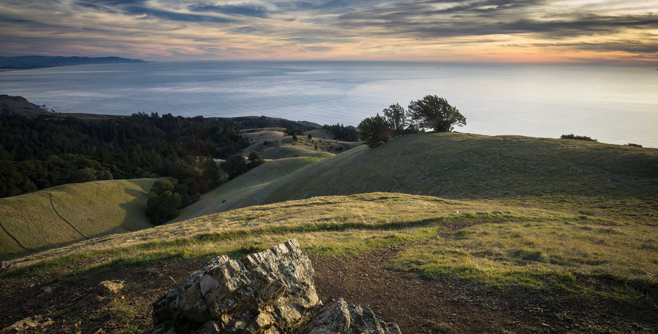 View from Marin's Mount Tam, image