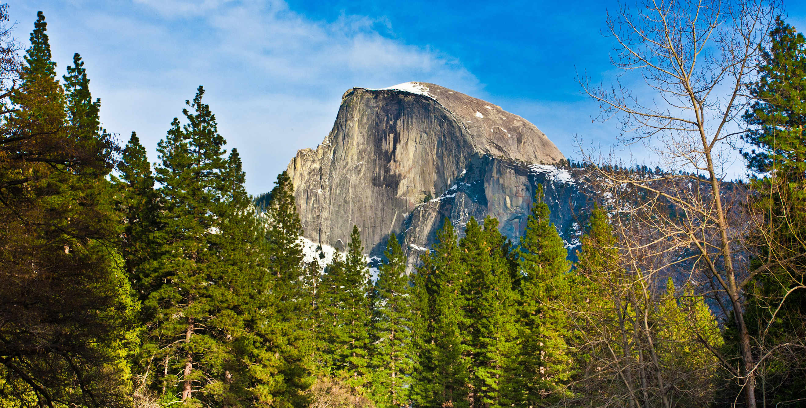 Half Dome in Yosemite National Park, picture