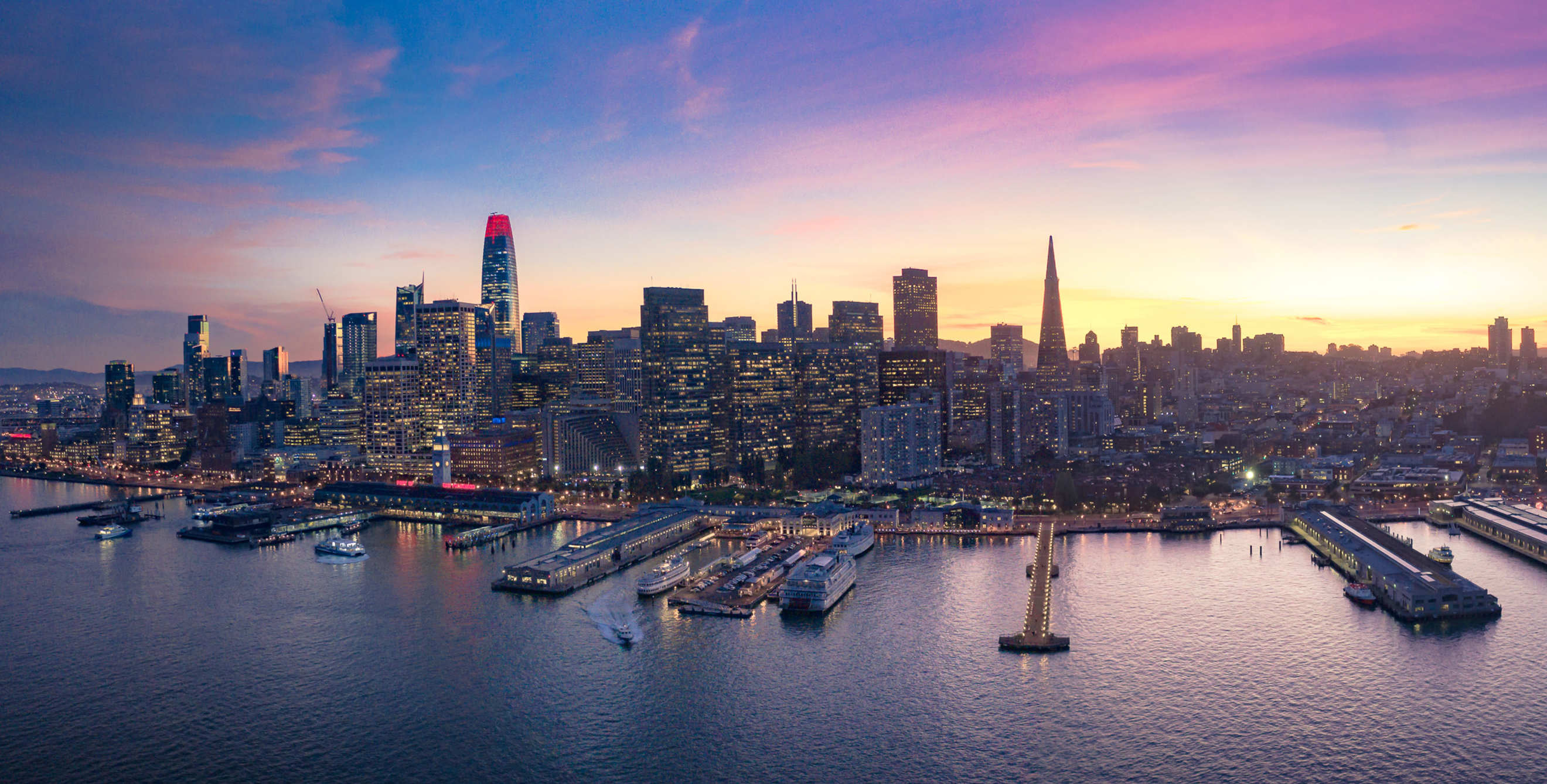 aerial view of San Francisco, picture