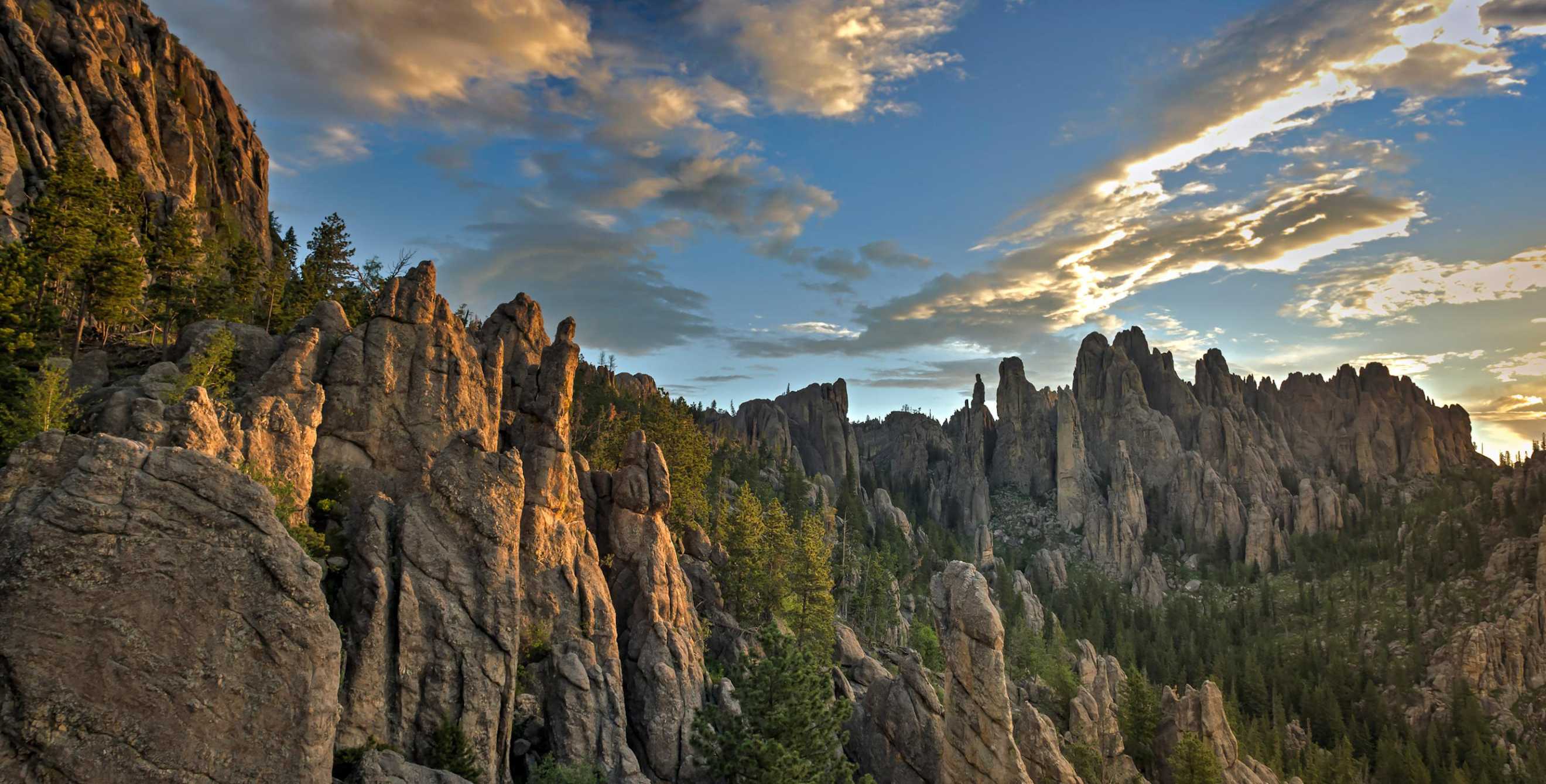 Needles Highway in Custer State Park, South Dakota