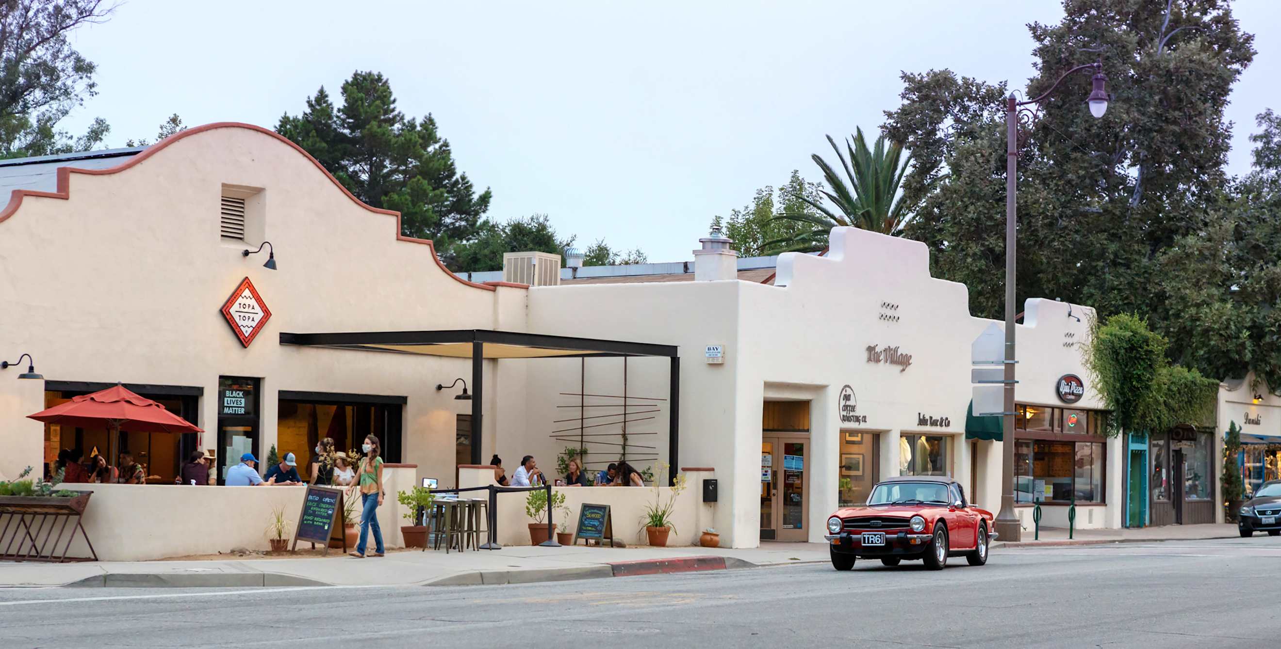 East Ojai Avenue in Ojai, California.