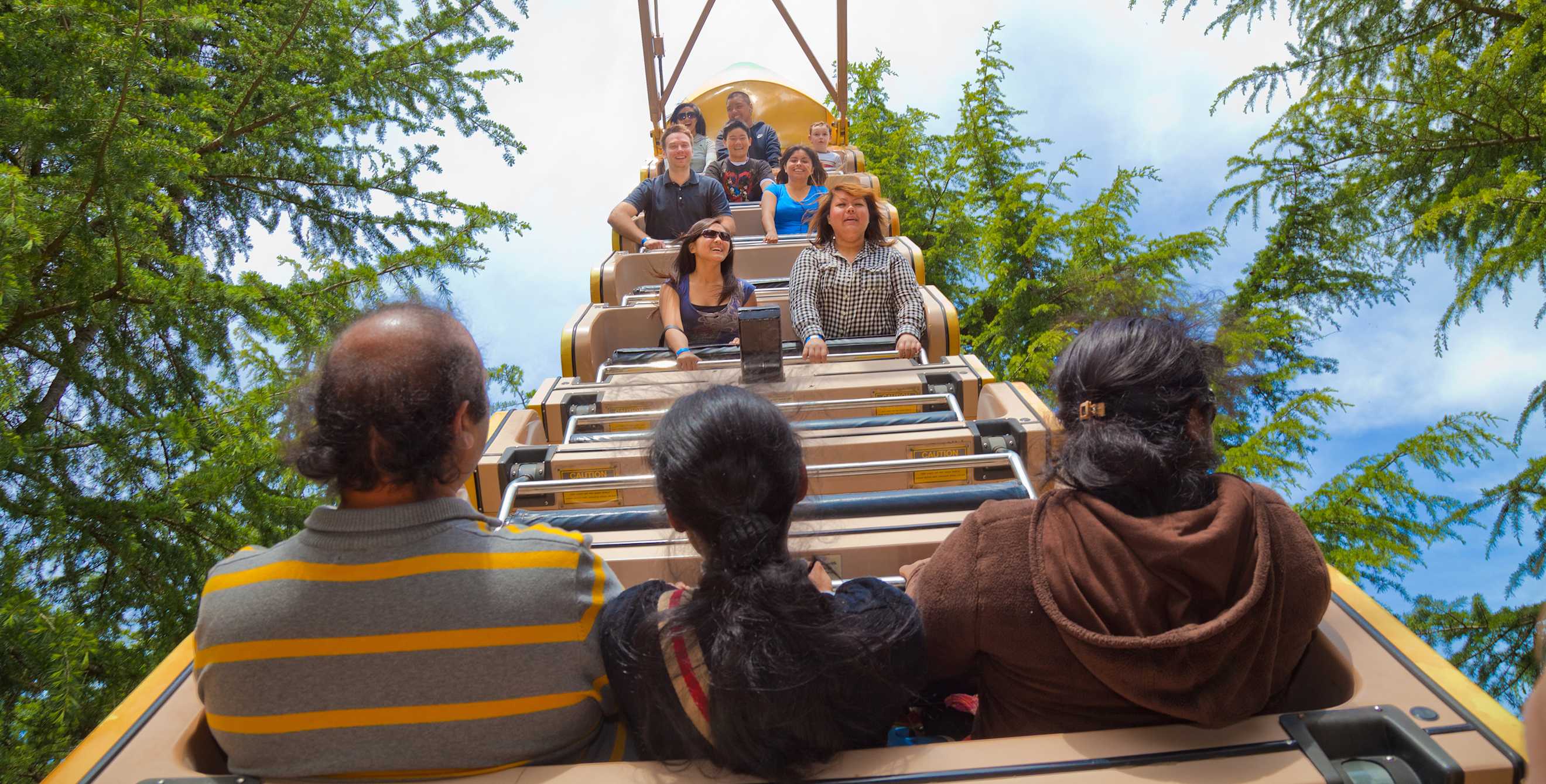 People ride the Panoramic Wheel at Gilroy Gardens in Gilroy, California, image