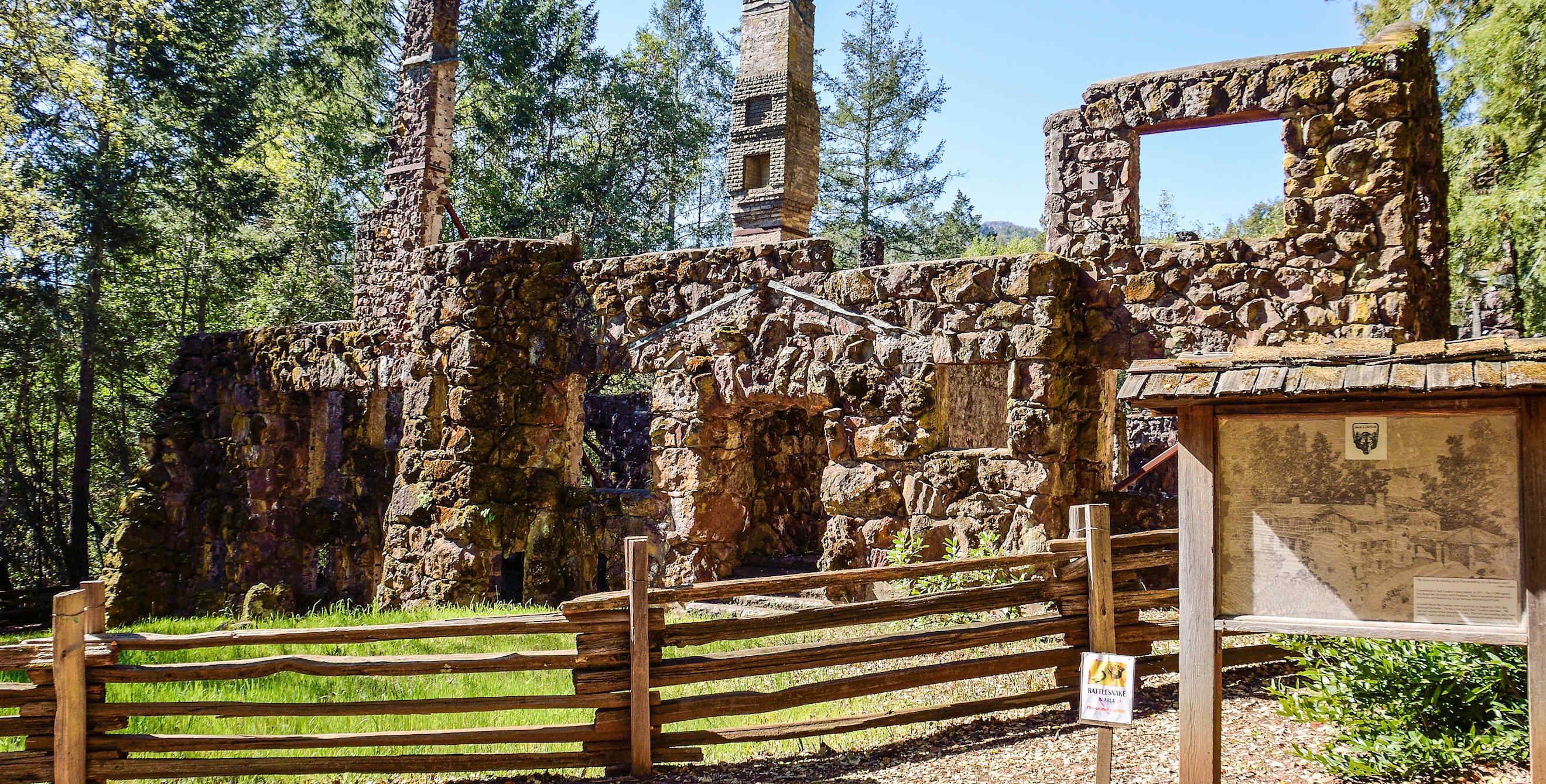 Jack London State Historic Park in Glen Ellen, California, picture