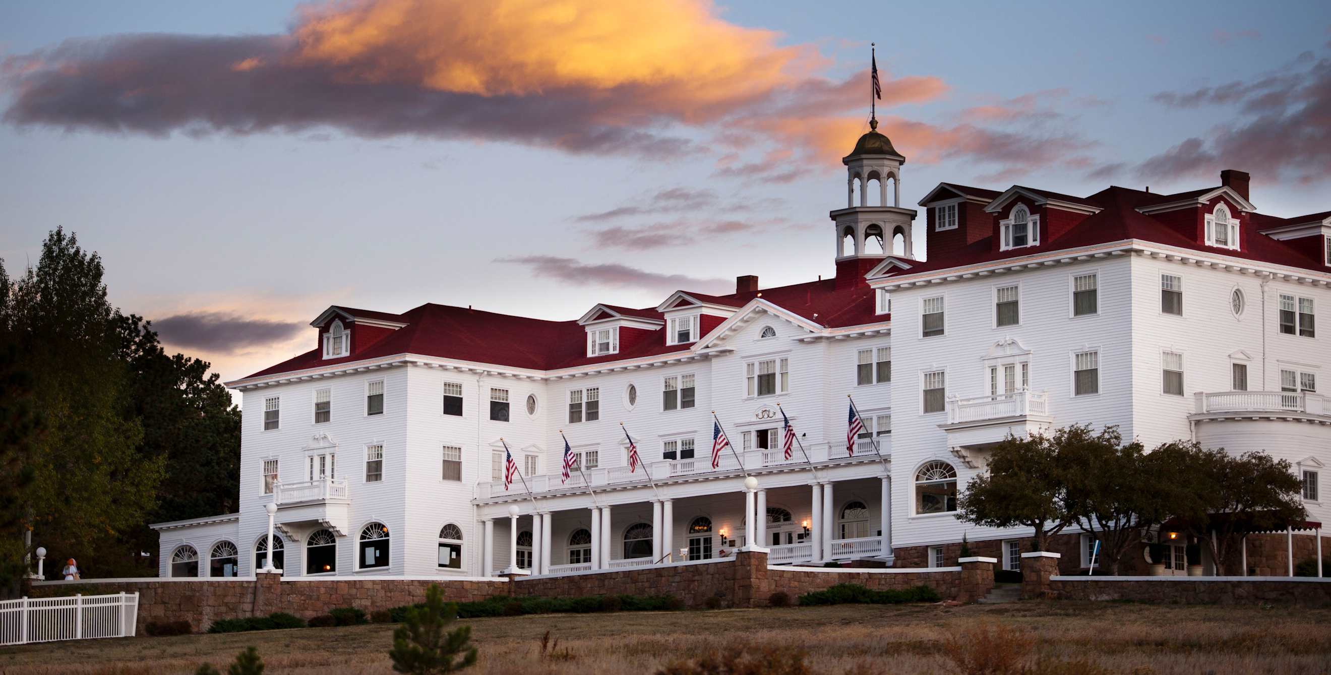 The Colonial-Revivial–style Stanley Hotel