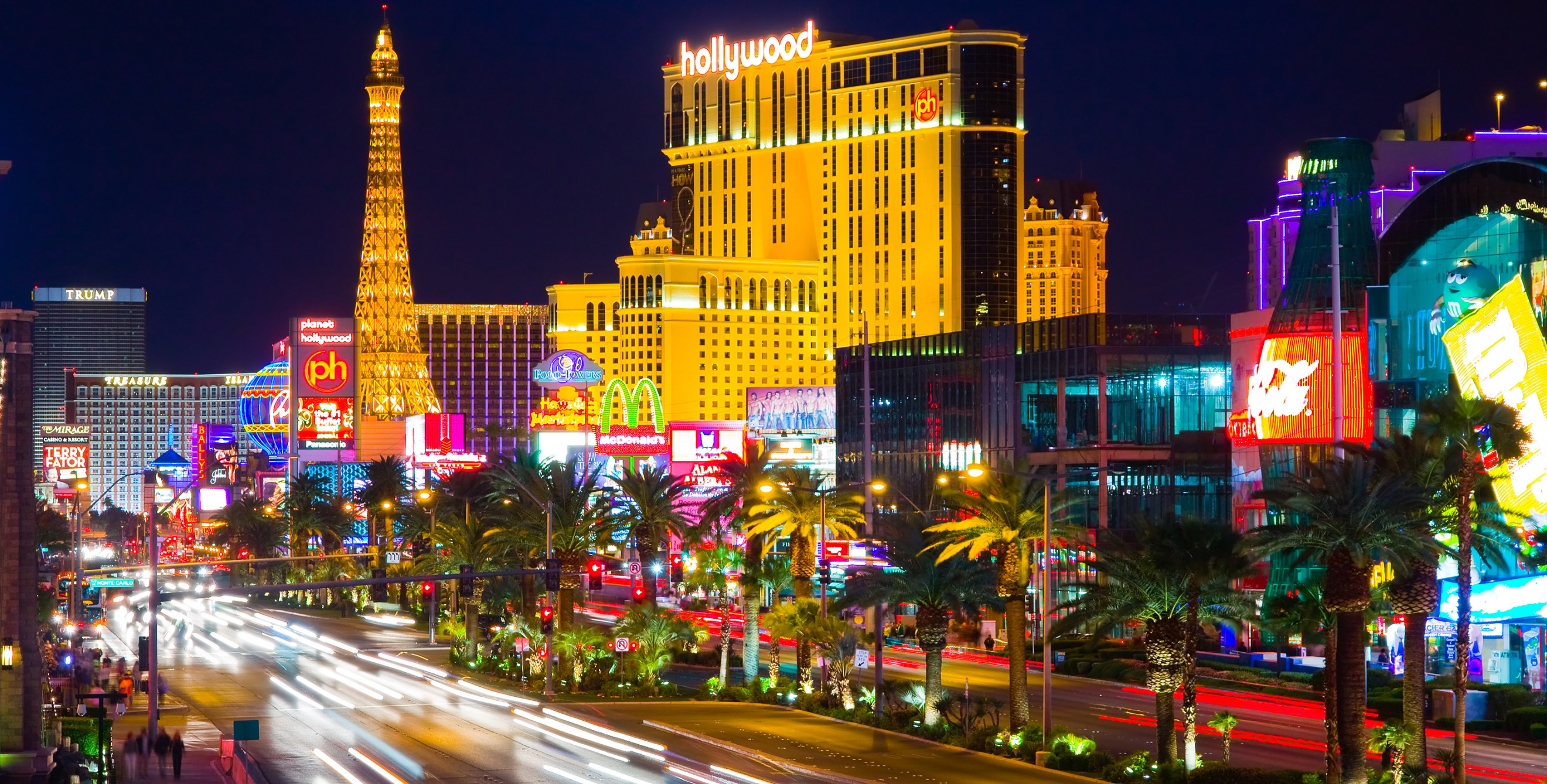 Las Vegas, Nevada Strip at night