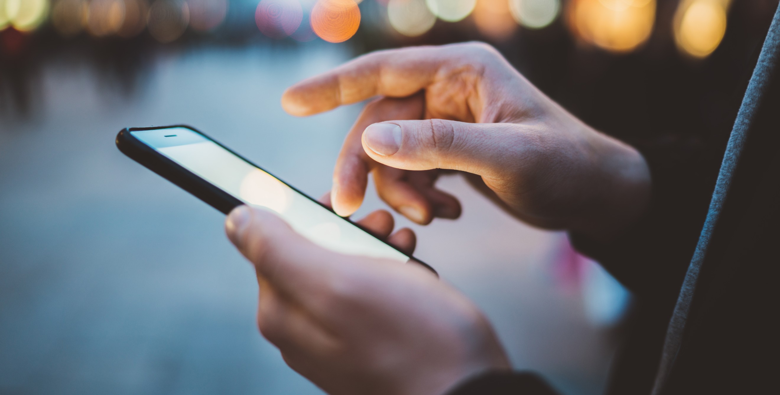 A person opens their mobile driver's license on their phone.