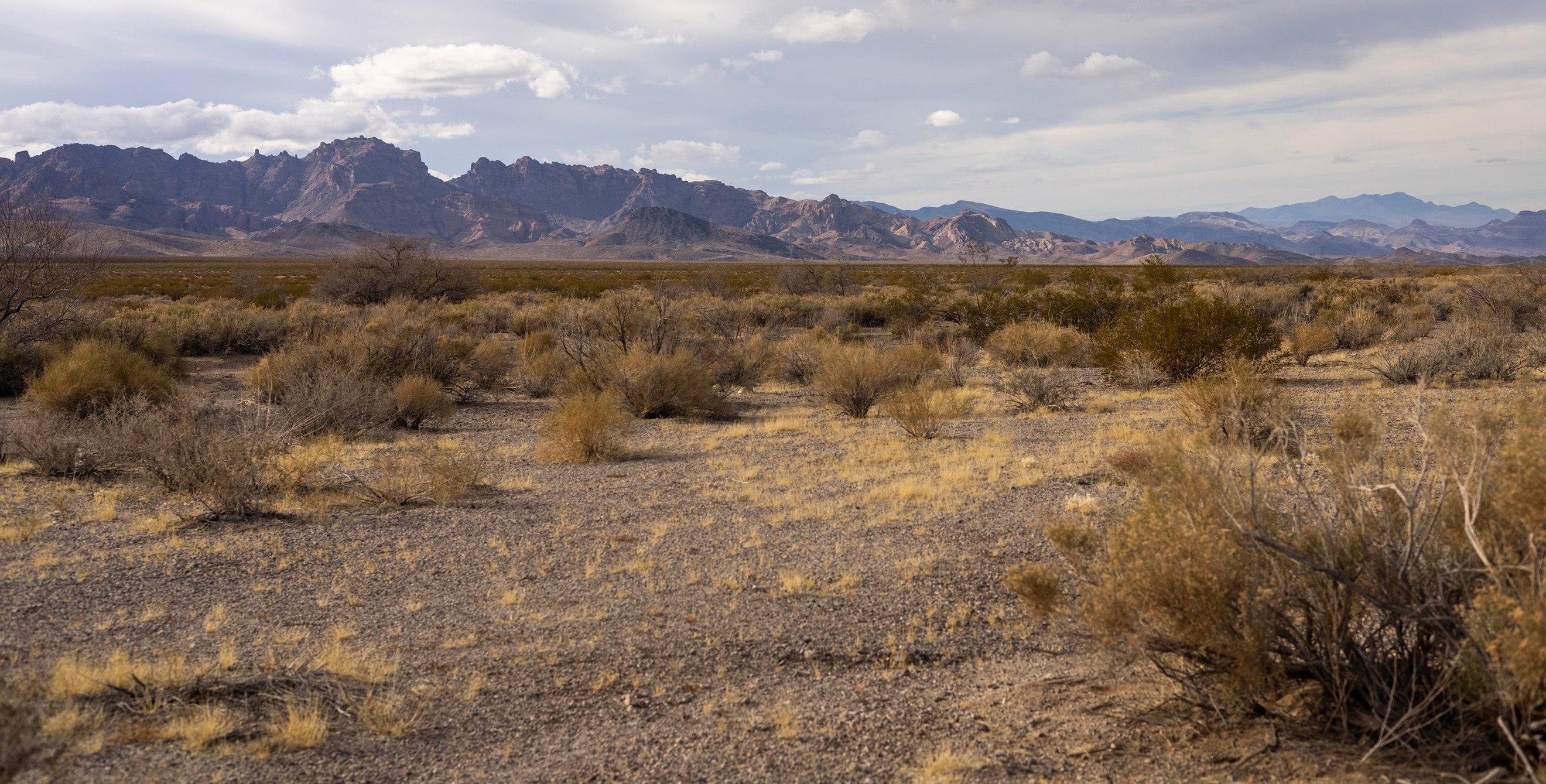 Clouds over Avi Kwa Ame National Monument in Southern Nevada.