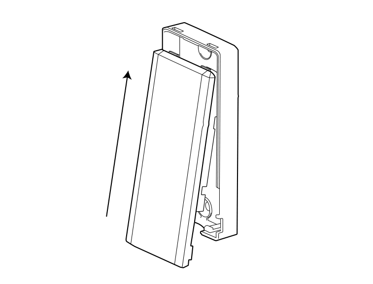 Close entry sensor cover 