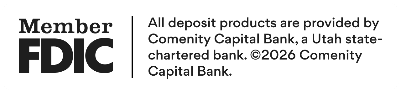 Member FDIC logo and disclaimer