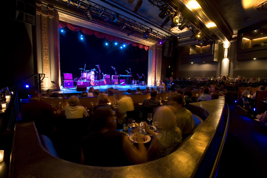 Dinner and a show at The Triple Door in Seattle, picture