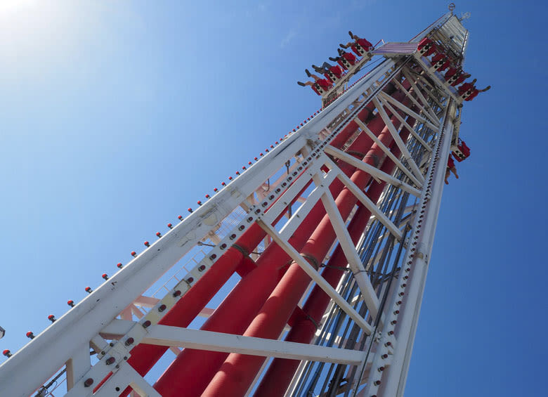 Big Shot ride at Stratosphere Tower in Las Vegas, Nevada, picture