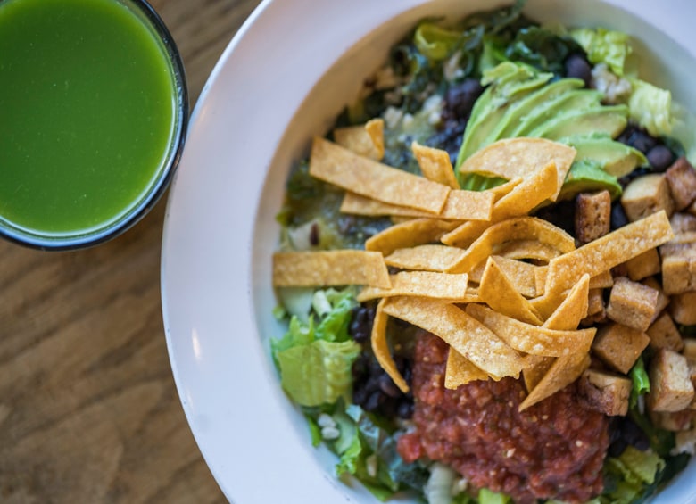 Buena Vida bowl served at The Good Life Cafe in Mendocino, California, picture