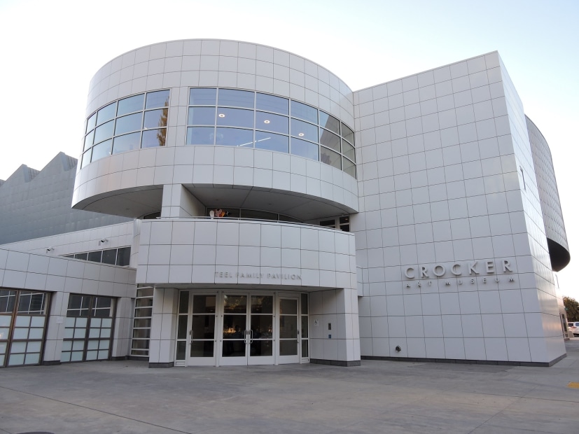 the exterior of the Crocker Art Museum in Sacramento, California, picture
