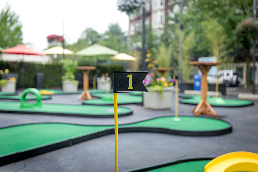 Hotel Deluxe 19th Hole Mini Golf and Beer Garden in Portland, Oregon, picture
