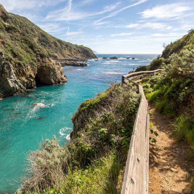 Partington Cove in Big Sur, California, picture