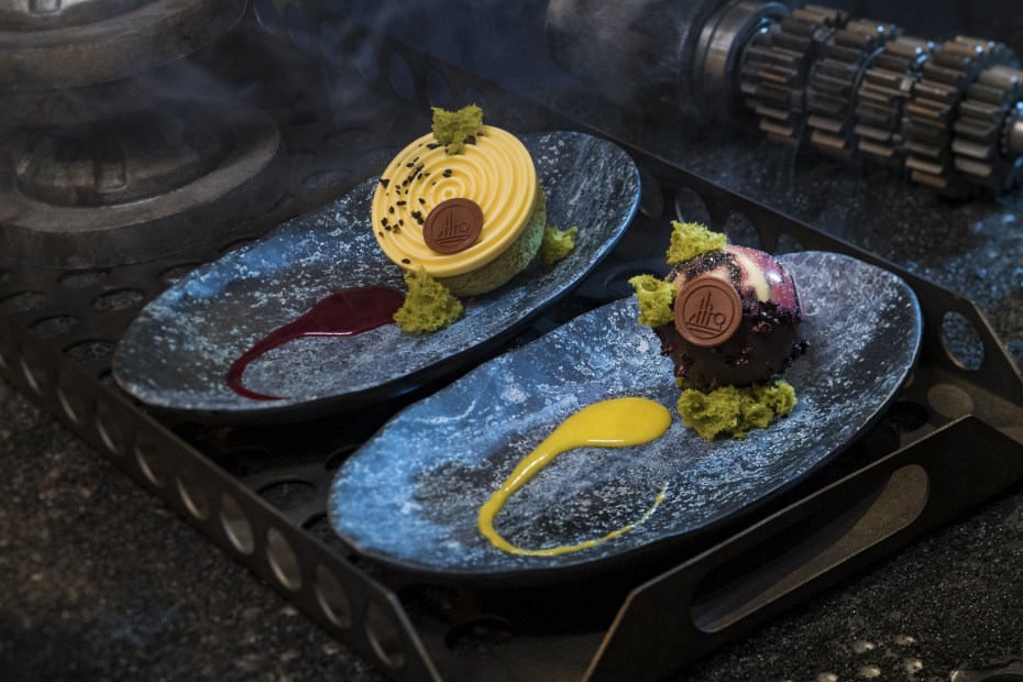 desserts at Docking Bay 7 Food and Cargo in Disneyland's Star Wars: Galaxy's Edge