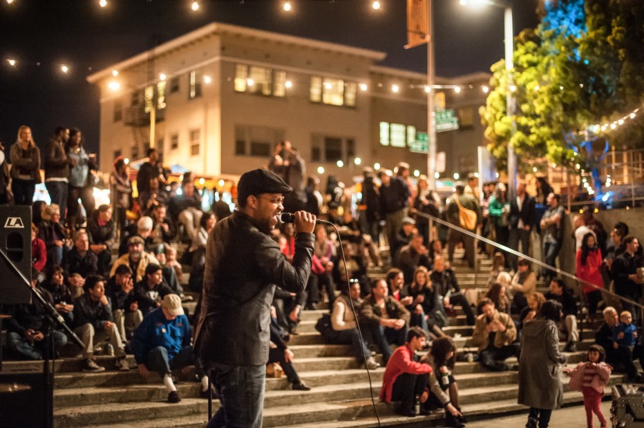 Friday Nights @ OMCA Off the Grid performer in Oakland, California, picture