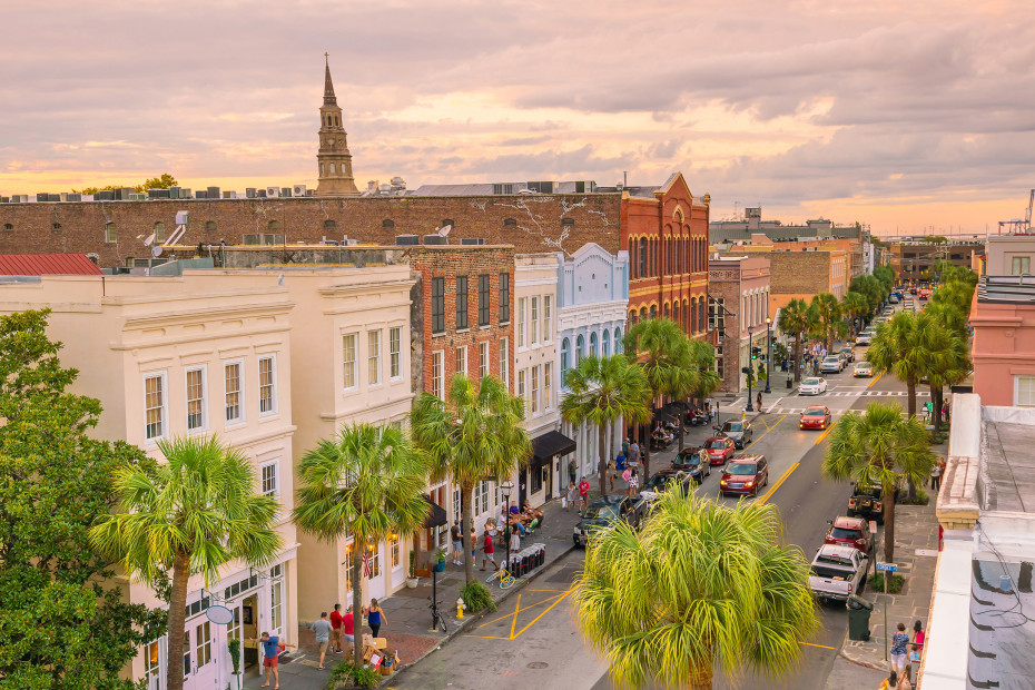 historic downtown Charleston, South Carolina, picture