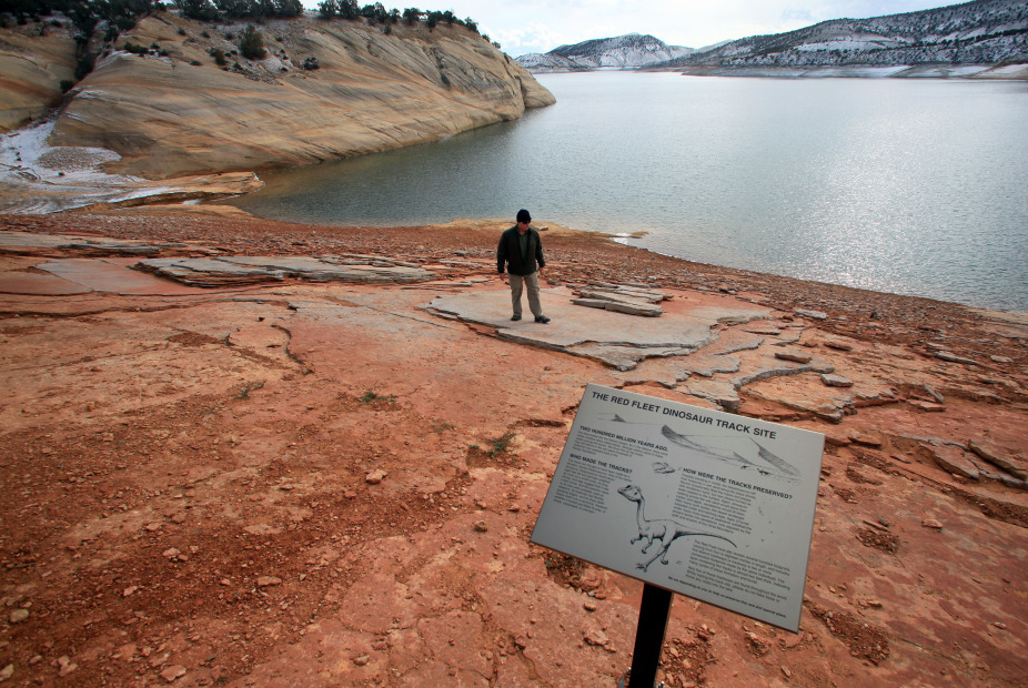 Red Fleet State Park in Utah, picture