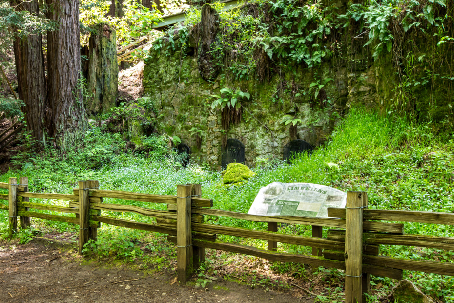 limekilns at Pogonip in Santa Cruz, picture