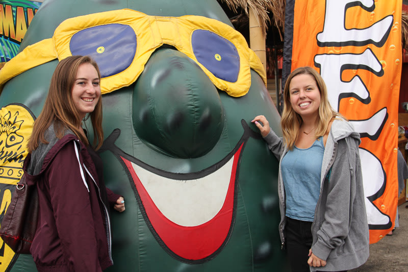 Avocado and Margarita Street Festival mascot, photo